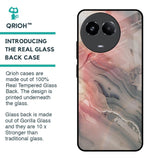 Pink And Grey Marble Glass Case For Realme 11 5G
