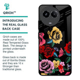 Floral Decorative Glass Case For Realme 11 5G