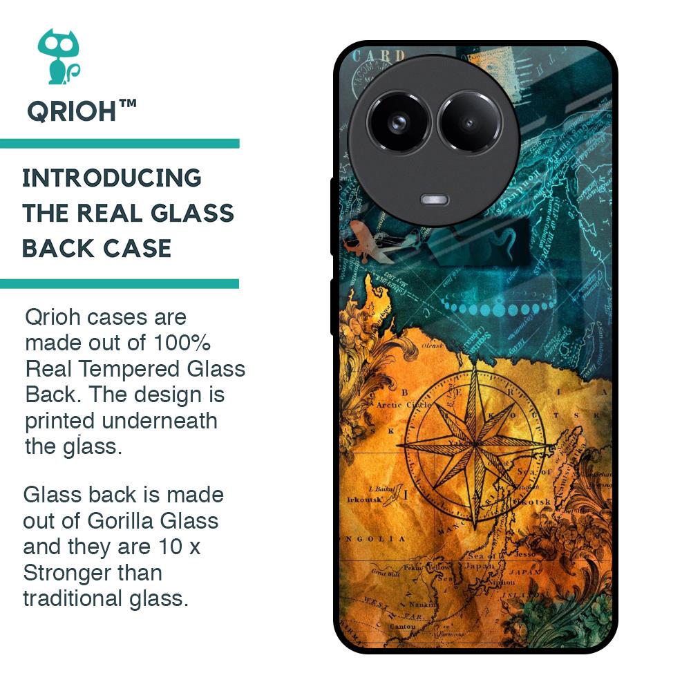 Architecture Map Glass Case for Realme 11 5G