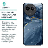Deep Ocean Marble Glass Case for Realme 11 5G