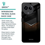 Dark Walnut Glass Case for Realme 11 5G