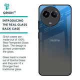 Blue Grey Ombre Glass Case for Realme 11 5G