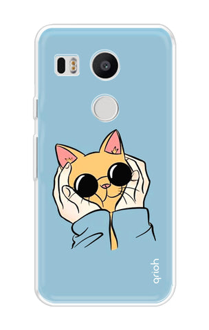 Attitude Cat Nexus 5x Back Cover