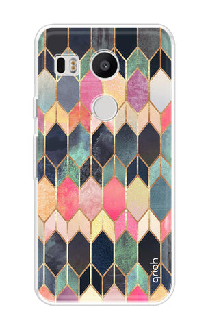 Shimmery Pattern Nexus 5x Back Cover
