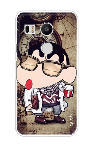 Nerdy Shinchan Nexus 5x Back Cover