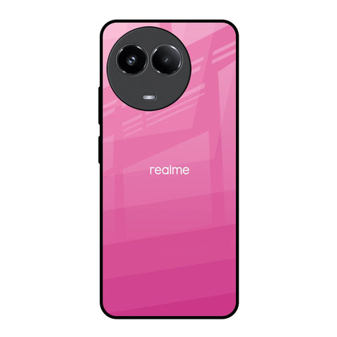 Pink Ribbon Caddy Realme 11x 5G Glass Back Cover Online