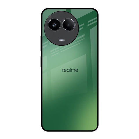 Green Grunge Texture Realme 11x 5G Glass Back Cover Online