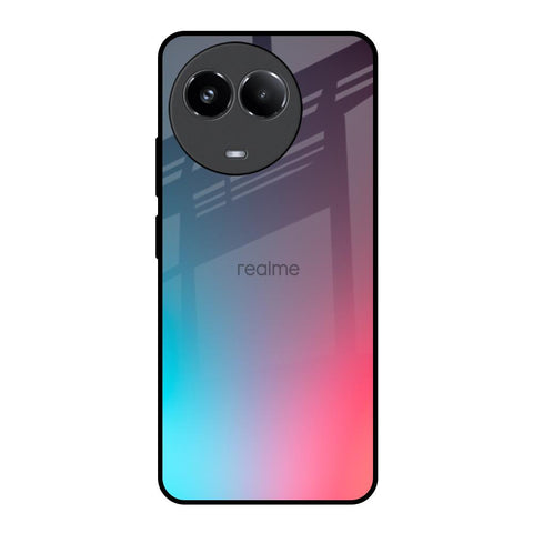 Rainbow Laser Realme 11x 5G Glass Back Cover Online