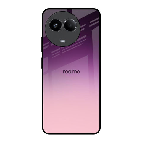 Purple Gradient Realme 11x 5G Glass Back Cover Online