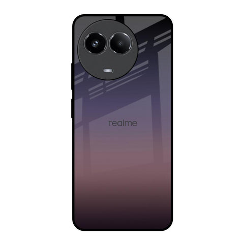 Grey Ombre Realme 11x 5G Glass Back Cover Online