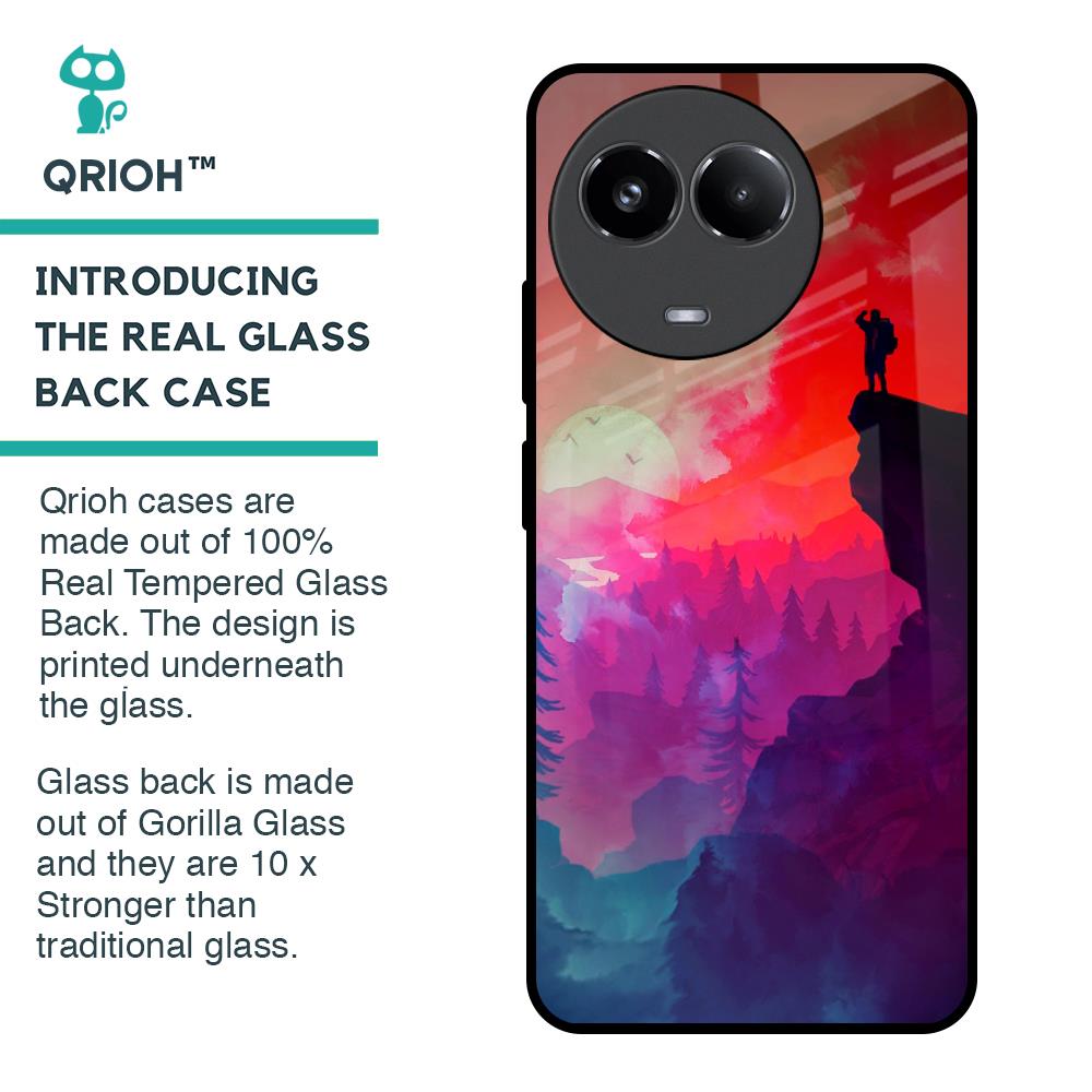 Dream So High Glass Case For Realme 11x 5G