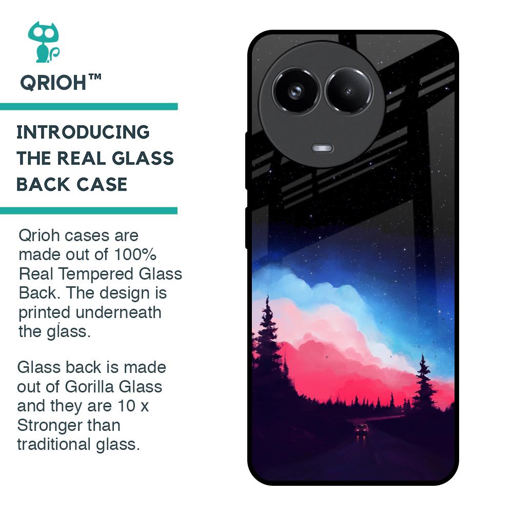 Drive In Dark Glass Case For Realme 11x 5G