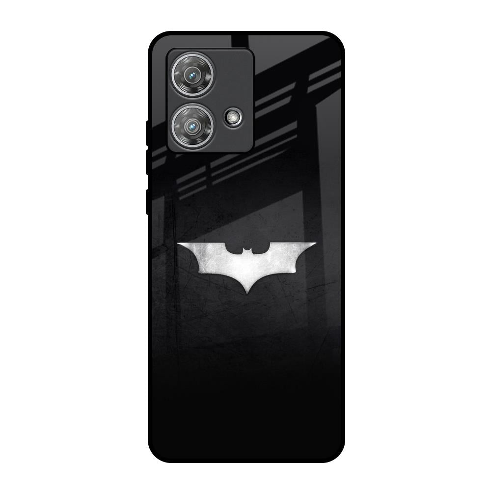 Super Hero Logo Motorola Edge 40 Neo Glass Back Cover Online