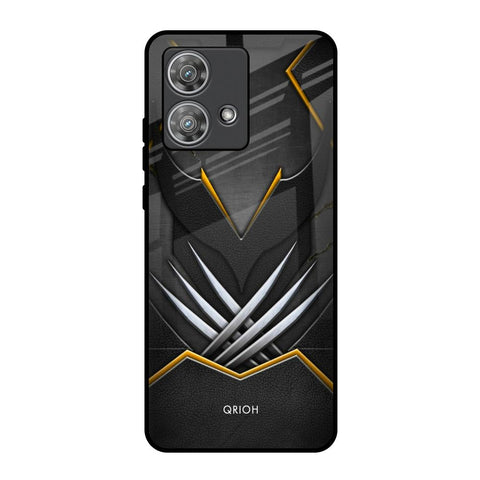 Black Warrior Motorola Edge 40 Neo Glass Back Cover Online