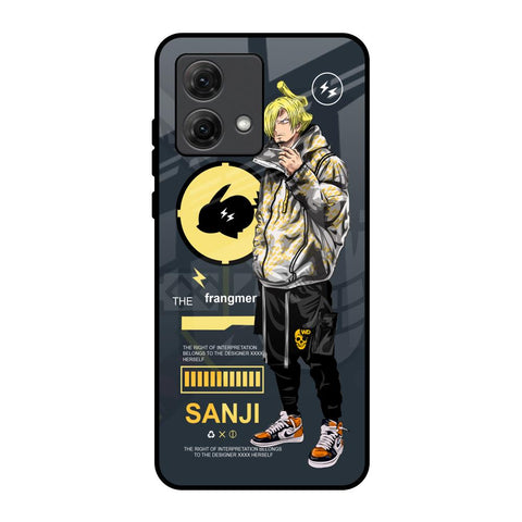 Cool Sanji Motorola G84 5G Glass Back Cover Online