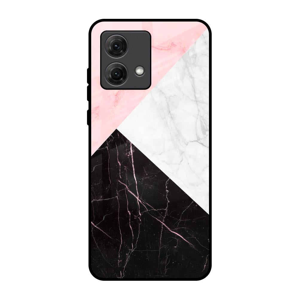 Marble Collage Art Motorola G84 5G Glass Back Cover Online