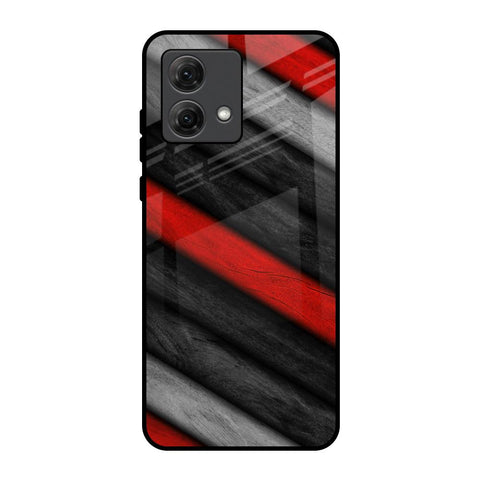 Soft Wooden Texture Motorola G84 5G Glass Back Cover Online