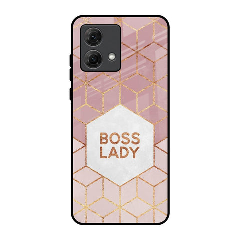 Boss Lady Motorola G84 5G Glass Back Cover Online