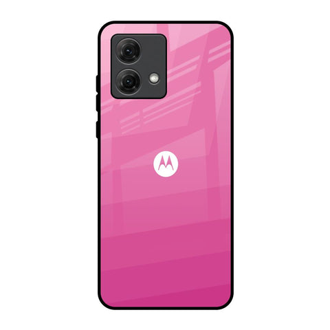 Pink Ribbon Caddy Motorola G84 5G Glass Back Cover Online