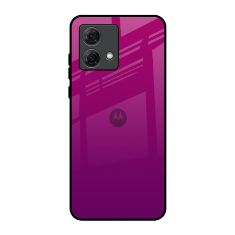 Magenta Gradient Motorola G84 5G Glass Back Cover Online