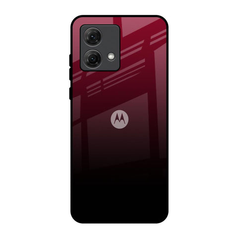 Wine Red Motorola G84 5G Glass Back Cover Online