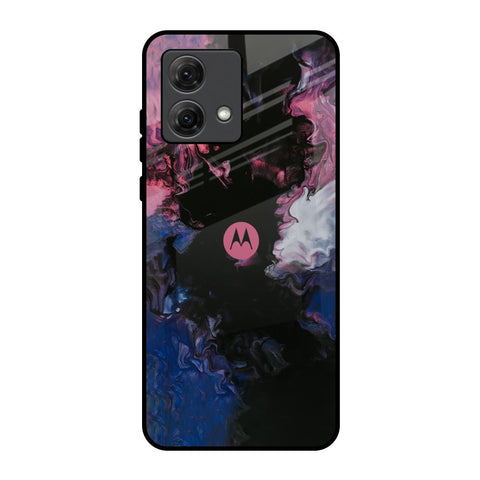 Smudge Brush Motorola G84 5G Glass Back Cover Online