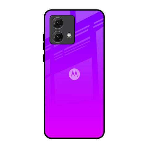 Purple Pink Motorola G84 5G Glass Back Cover Online