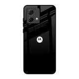 Jet Black Motorola G84 5G Glass Back Cover Online