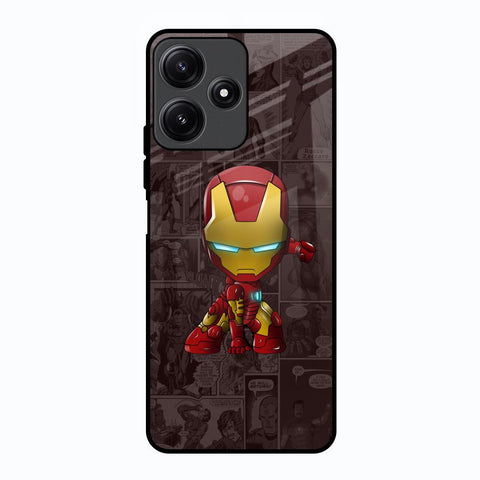 Angry Baby Super Hero Poco M6 Pro 5G Glass Back Cover Online