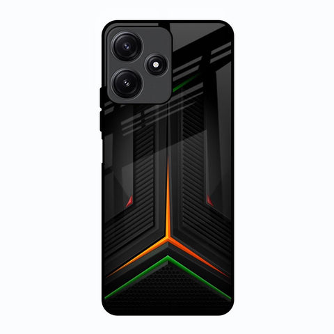 Modern Ultra Chevron Poco M6 Pro 5G Glass Back Cover Online