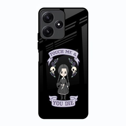 Touch Me & You Die Poco M6 Pro 5G Glass Back Cover Online
