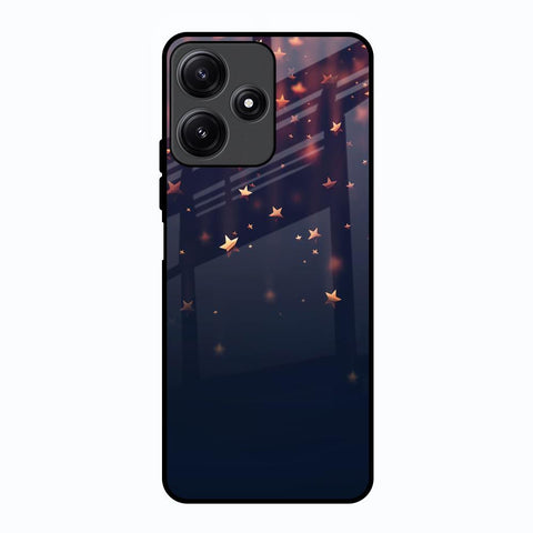 Falling Stars Poco M6 Pro 5G Glass Back Cover Online