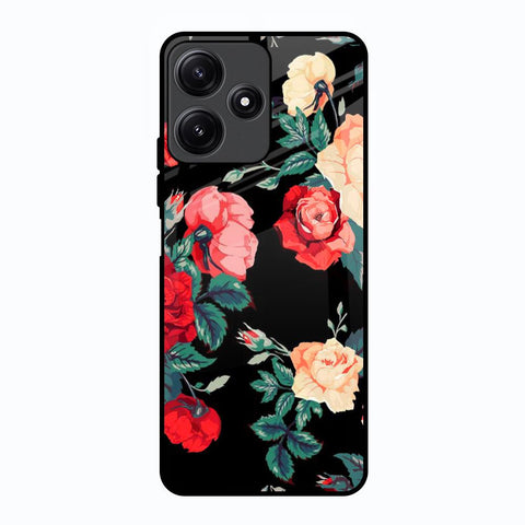 Floral Bunch Poco M6 Pro 5G Glass Back Cover Online