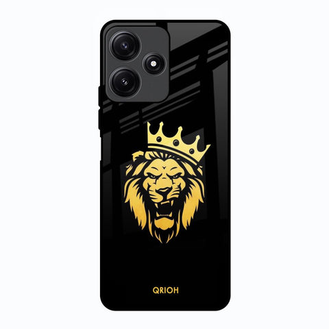 Lion The King Poco M6 Pro 5G Glass Back Cover Online
