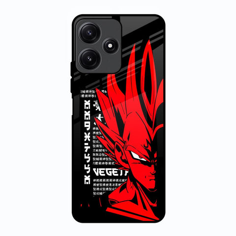 Red Vegeta Poco M6 Pro 5G Glass Back Cover Online