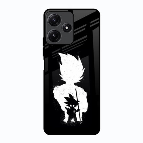 Monochrome Goku Poco M6 Pro 5G Glass Back Cover Online