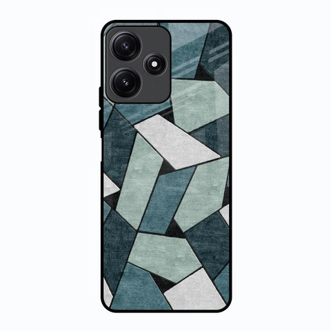 Abstact Tiles Poco M6 Pro 5G Glass Back Cover Online