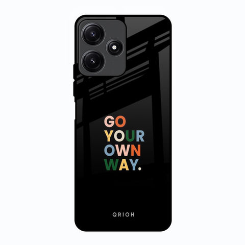 Go Your Own Way Poco M6 Pro 5G Glass Back Cover Online