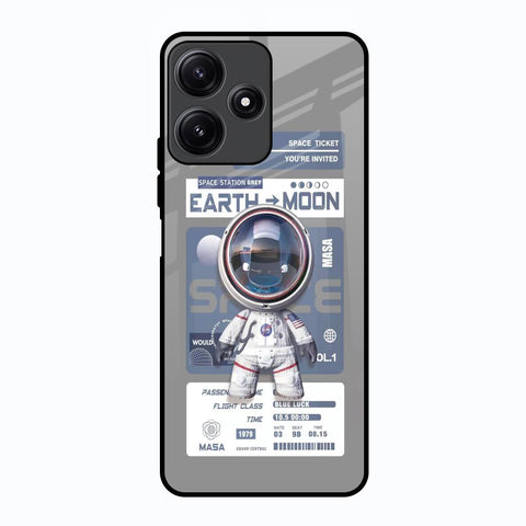 Space Flight Pass Poco M6 Pro 5G Glass Back Cover Online