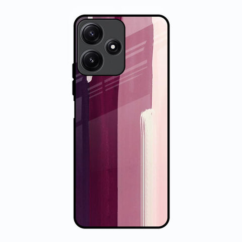 Brush Stroke Art Poco M6 Pro 5G Glass Back Cover Online