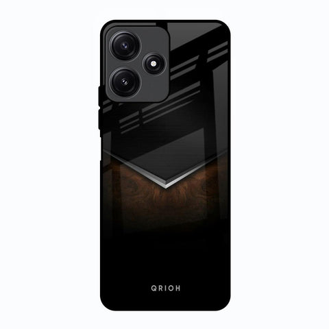 Dark Walnut Poco M6 Pro 5G Glass Back Cover Online