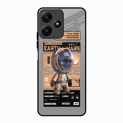Space Ticket Poco M6 Pro 5G Glass Back Cover Online