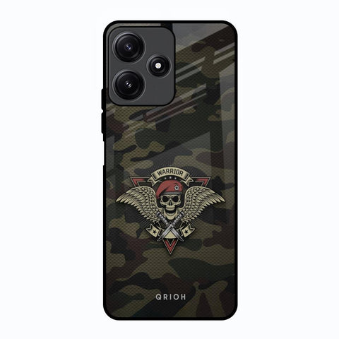 Army Warrior Poco M6 Pro 5G Glass Back Cover Online