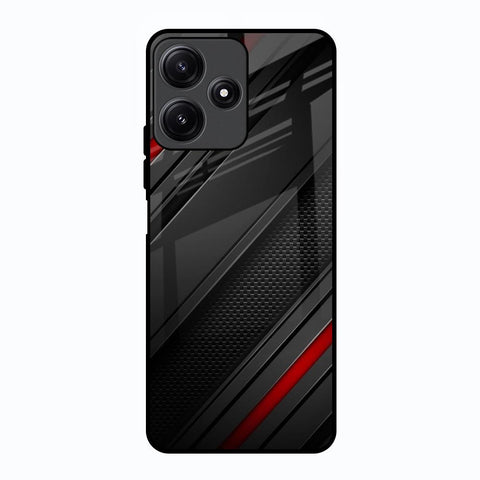 Modern Abstract Poco M6 Pro 5G Glass Back Cover Online