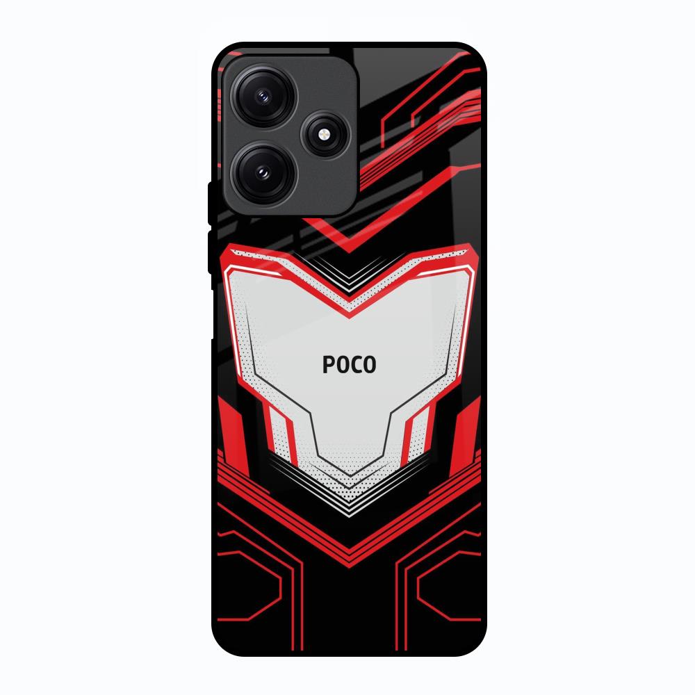 Quantum Suit Poco M6 Pro 5G Glass Back Cover Online