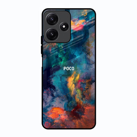 Colored Storm Poco M6 Pro 5G Glass Back Cover Online