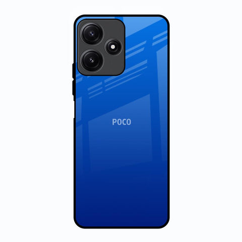 Egyptian Blue Poco M6 Pro 5G Glass Back Cover Online