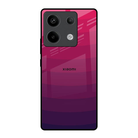 Wavy Pink Pattern Redmi Note 13 Pro 5G Glass Back Cover Online