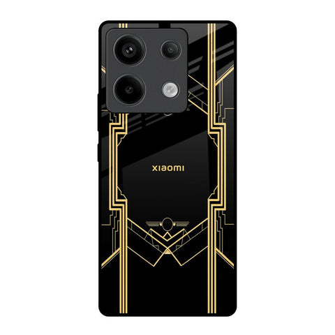 Sacred Logo Redmi Note 13 Pro 5G Glass Back Cover Online