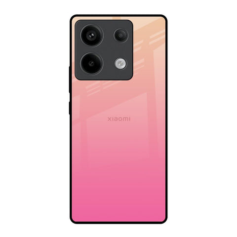 Pastel Pink Gradient Redmi Note 13 Pro 5G Glass Back Cover Online